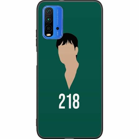 Xiaomi Redmi 9t Svart Skal Squid Game