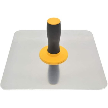 Gipshauk i aluminium med håndtak, 300x300 mm, for gipsarbeid