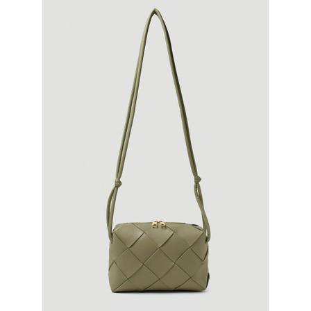 Bottega Veneta Intrecciato Nappa Small Shoulder Tas , Beige , Dames , Maat: ONE Size Schoudertassen