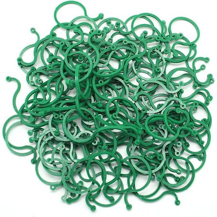 100 stk hageplanteklips Planteholderklips Twisty Planteringer for å sikre planter (FMY)