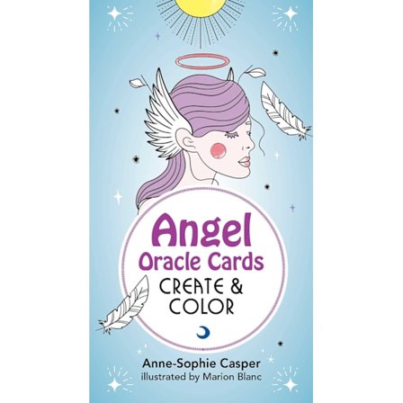 Angel Oracle Cards: Create and Color 9781646044108