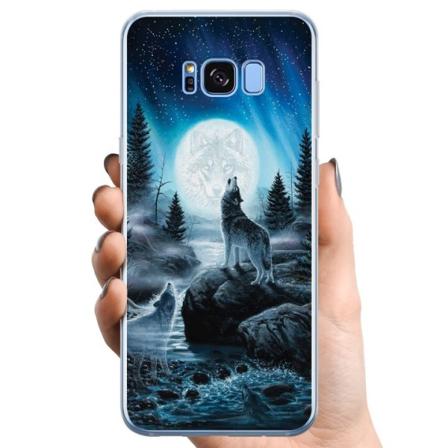 Samsung Galaxy S8+ TPU Mobilskal Wolf / Varg