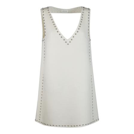 P.a.r.o.s.h., Dress Cream Beige, Dames, Maat:S