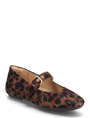 FitFlop | Delicato Leopard Suede Mary Janes | EU37