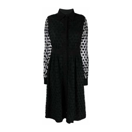 Moschino, Short Dresses Czarny, Kobieta, Rozmiar: S