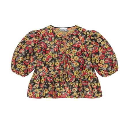 Ganni, Blouses Geel, Dames, Maat:L