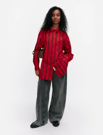 Marimekko Ruoste Puhveli - Red - 38