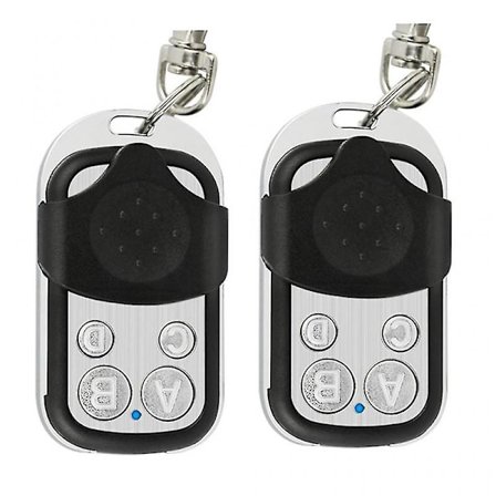 2-pak kopi fjernbetjening, 433mhz garageportåbner, fjernbetjening kopi