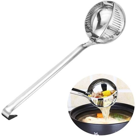 2-i-1 Kreativt Rustfrit Stål Si-ske, Aftagelig