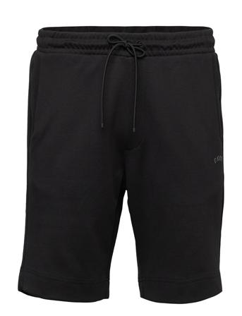 Headlo Curved Shorts Sweat Shorts Musta BOSS