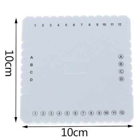 Kumihimo Perle Snor Disk/Disk Fletning Flettet Plade DIY Hånd