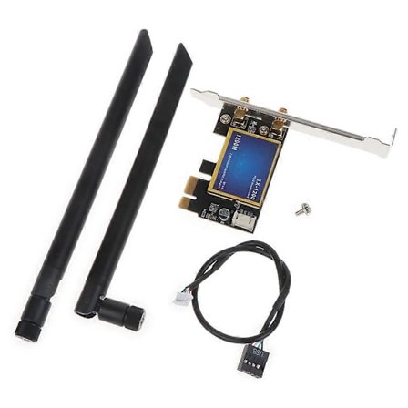 867Mbps WiFi-sovitin PCIe 7265AC 2.4Ghz/5Ghz langaton verkkokortti pelaamiseen[D]