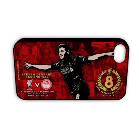 Liverpool Iphone 4/4s Skal Hårdt Gerrard