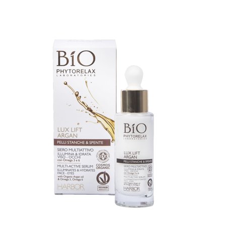 Phytorelax Skincare Vegan & Organic Siero Multiattivo Viso-Occhi 30ml - Siero viso antirughe