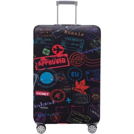 Matkalaukkukotelo Pesuominaisuudella Matkalaukun Suoja Anti-naarmu Matkalaukkukotelo Sopii 18-32 Tuumaan Go Travel-World M