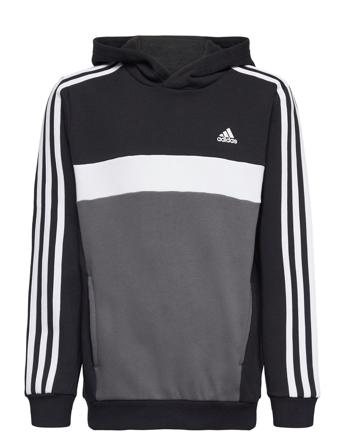 J 3S Tib Fl Hd Hettegenser Genser Svart Adidas Sportswear*Betinget Tilbud