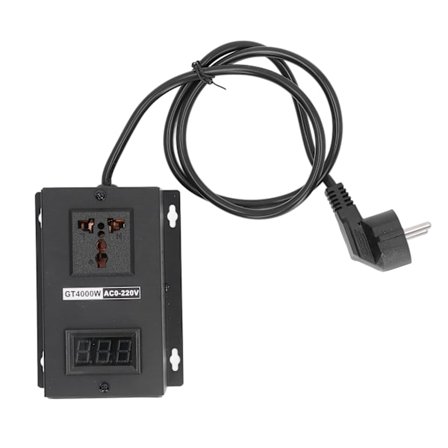 Spenning Regulator SCR Kontroller AC 220V 4000W EU Plugg for Hastighets- og Temperaturkontroll