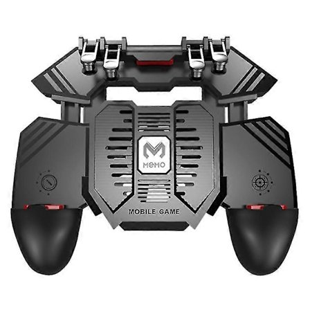 Memo Ak77 Spillutløser Telefonkjøler Vifte Spillkontroller Pubg Kontroller med Vifte Pubg Mobile Utløser