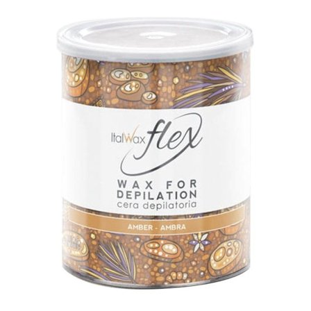 800g Flex - Amber - Varmt Vax Burk - Italwax