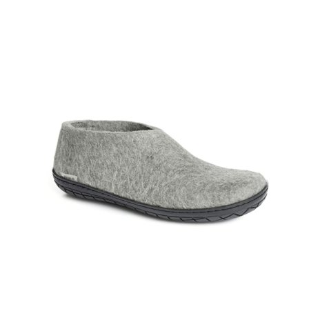 Glerups Shoe Classic Black Rubber Sole Women other shoes Grey 39