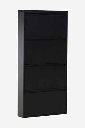 Venture Home - Skab Ushuaia - Sort - Skoskabe - Fra Homeroom