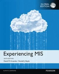 Experiencing MIS, Global Edition