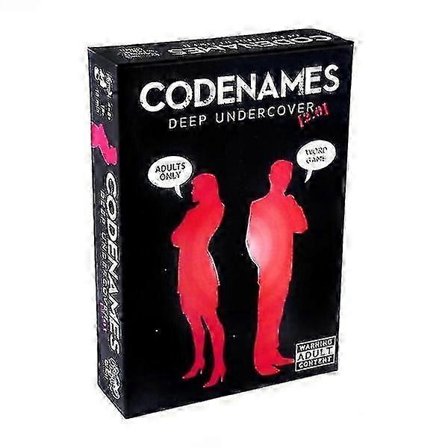 Lark & ​​Clam Codenames Deep Undercover 2.0 - Vuxenspelkväll Brädspel Limited Edition[HK] Orange {YFL}