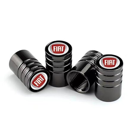 4 ST Bil Däck Ventilstammar Lock Auto Exteriör Tillbehör För FIAT 500 Grande Stilo Freemont Punto Astra Bravo 500X Ducato Panda