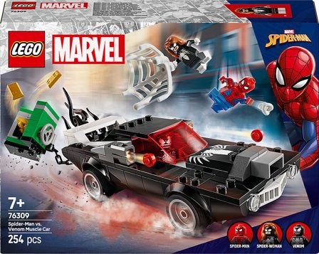 Lego Marvel Spider Man mod Venom Muskelbil 76309, Børn & Forældre, Motorik & Bevægelse, Klodser Og Stabletårne