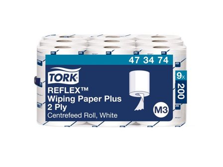 Tork Torkrulle Reflex Plus Mini M3 9/fp - Lyreco - Städ och hygien - Toalettpapper och torkpapper - Torkrullar