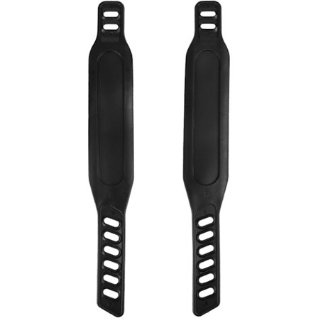 Universal træningscykel pedalstropper, lange justerbare gummistropper