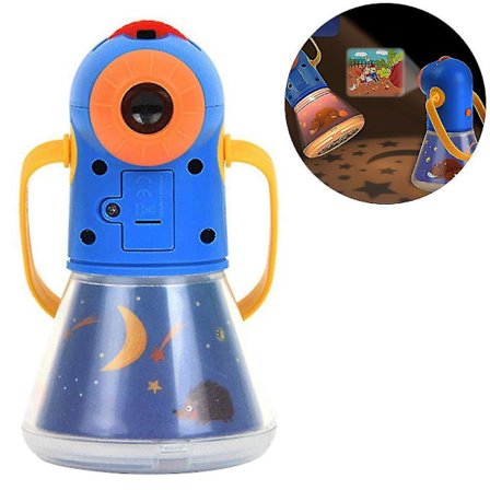 Storybook Story Projection Torch Starlight Projection Night Light, Kids Storybook Projector Clearer Images Projector, New Way To Tell Fairy Tails For