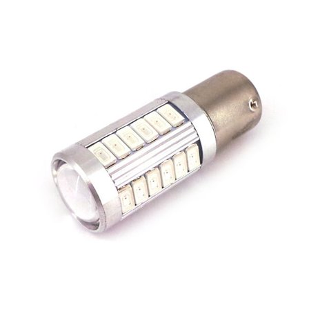 2 kpl PY21W LED-lamppu BAU15S 12-24V 1000lm CANBUS suunta USA oranssi