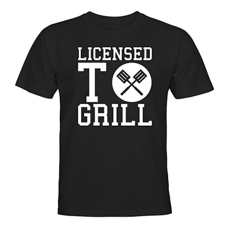 Licensed To Grill - T-SHIRT - HERR