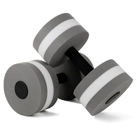 Eva Vatten Flytande Hantlar Yoga Sport Vatten Skum Hantlar Fitnessverktyg