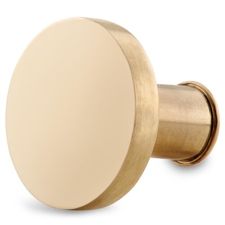 Gold-tone Stainless Steel Button Watch Charm for Men - Watch Accessories