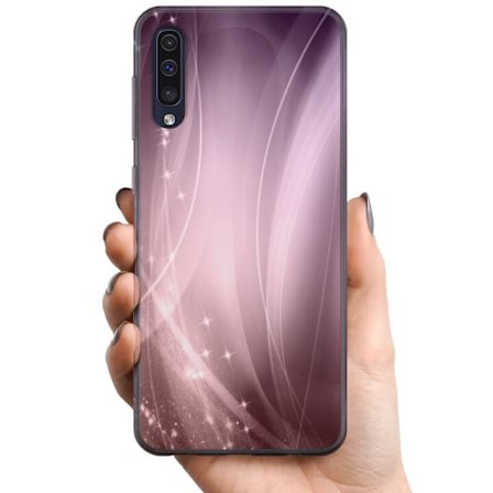 Yhteensopiva Puhelinkuori Samsung Samsung Galaxy A50 Vaaleanpunainen