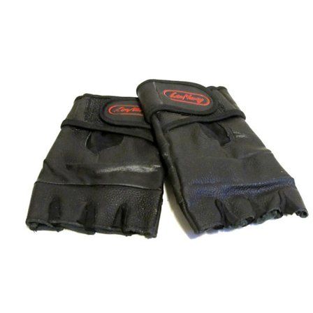 Skinnhansker uten finger - svart