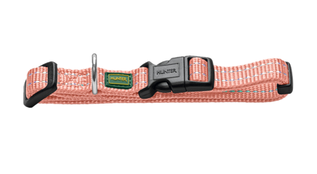 Hunter - Hundehalsbånd Tripoli Vario Basic Light Pink S 25-35cm - Hund - Halsbånd - ZOO.no
