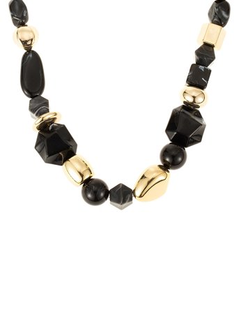 By Jolima | Lolla Chunky Necklace Black | ONE SIZE