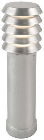 Norlys 1476GA Pullert 490mm, 3000K, IP65 Galvaniseret, Belysning