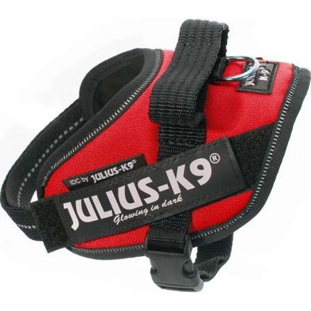 Julius-K9 Idc Harness UV Mini-Mini Dog Harnesses & Dog Collars Red Mini-Mini