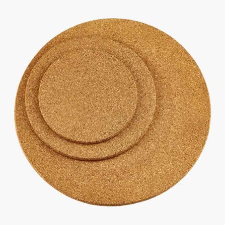 Grytunderlägg kork 3 st.