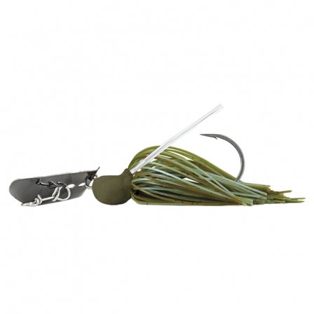 Molix Compact Blade Jig 14g - Green Pumpkin Special