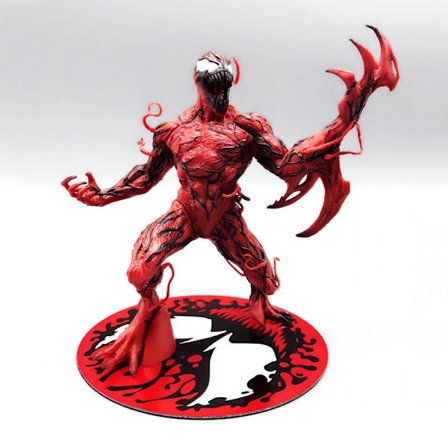 Venom-hahmo 2 Toys Yamaguchi -tyyliin Punainen verilöyly Eddie Venom Ihmenäkemättömän hämähäkkimiehen liikkuva malli koristeet (Kotobukiya verilöyly 8