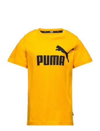 Ess Logo Tee B Yellow PUMA