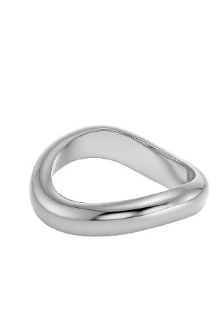 Edblad Selena Ring Steel Smycken & klockor Dam Grå S 16,8 mm