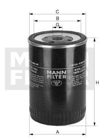 Drivstoffilter MANN-FILTER WK 8215