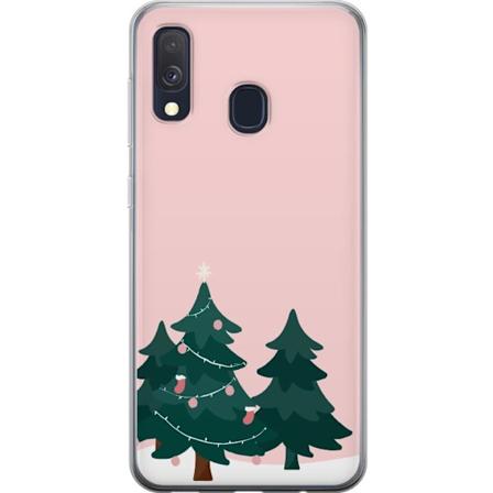 Samsung Galaxy A40 Gjennomsiktig deksel Graner God Jul