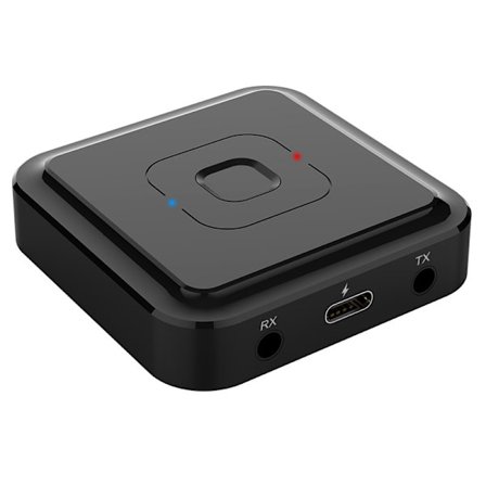 Bluetooth-modtager Bt-22 Bluetooth 5.1 Audio Transmitter med mikrofon 3,5 mm Aux Rca-stik